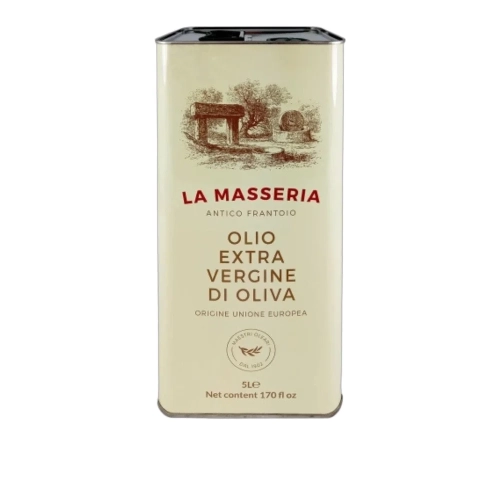 Oliwa z oliwek Extra Vergine La Masseria LEVANTE 5L - widok szczegółowy 2