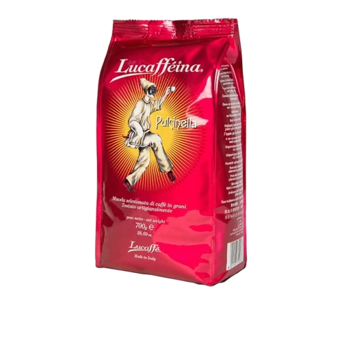 Kawa ziarnista Pulcinella LUCAFFE 700g - widok szczegółowy 2