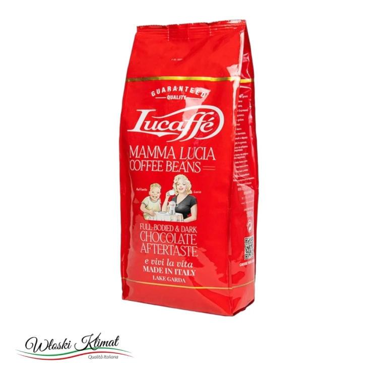 Kawa ziarnista Mamma Lucia 1kg - widok z przodu / opakowanie