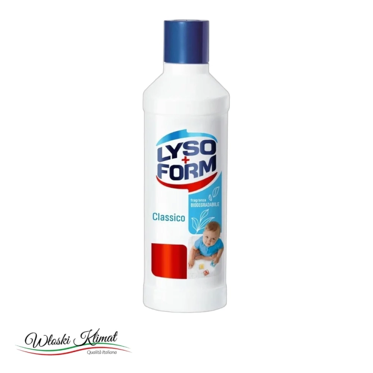 Płyn do mycia podłóg dezynfekujący Classico Disinfetta e Pulisce LYSOFORM 1100ml - widok z przodu / opakowanie