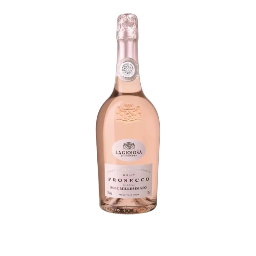 Wino bezalkoholowe różowe Rose 0,0% LA GIOIOSA 750ML - widok szczegółowy 2