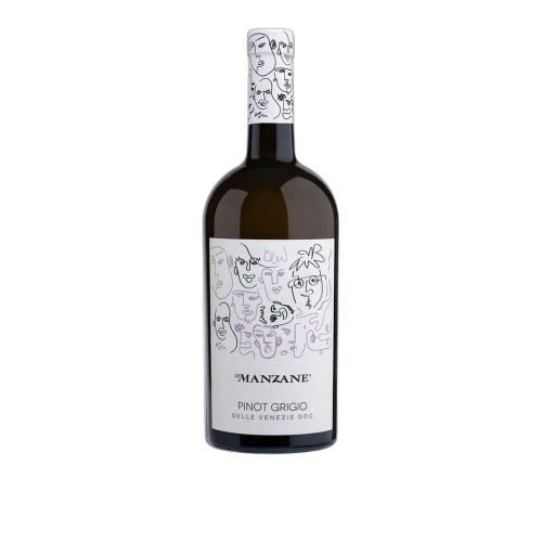 Wino wytrawne białe Pinot Grigio delle Venezie DOC Le Manzane 750ml - widok szczegółowy 2
