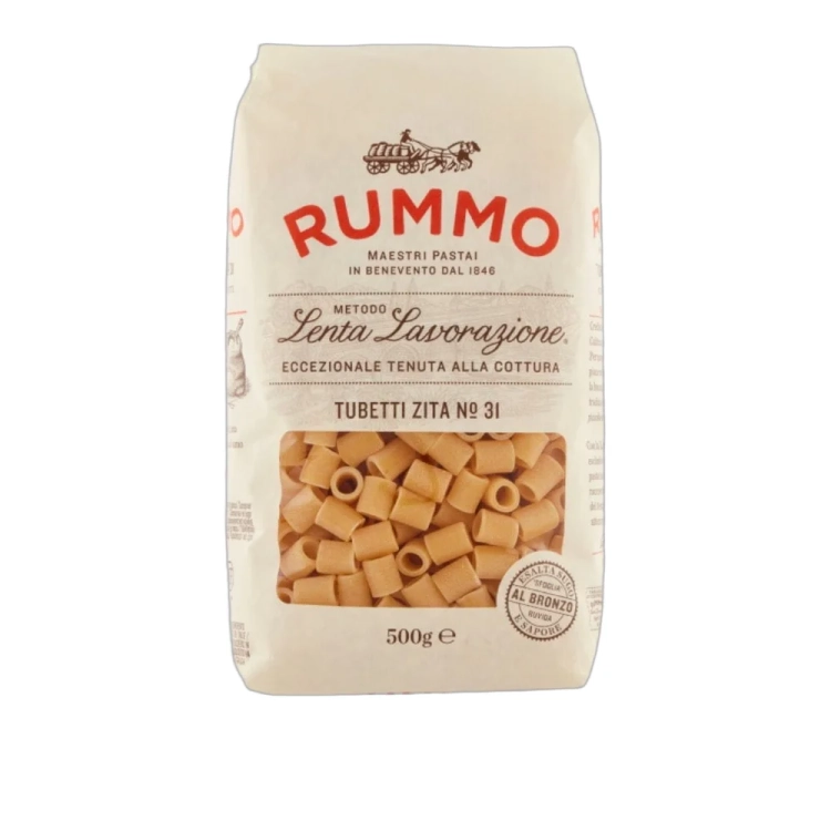 Makaron RUMMO TUBETTI ZITA 31  500G - widok szczegółowy 2