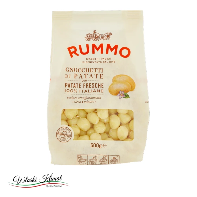 Gnocchi Gnocchetti RUMMO kluseczki 500 g - widok z przodu / opakowanie