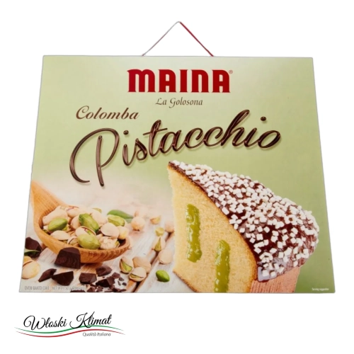 Babka Colomba z nadzieniem pistacjowym Pistacchio MAINA 750g - widok z przodu / opakowanie