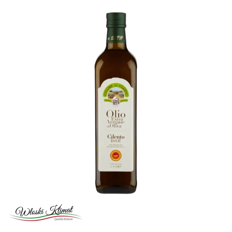 Oliwa Extra Vergine Colline del Cilento DOP Malandrino 500ml - widok z przodu / opakowanie