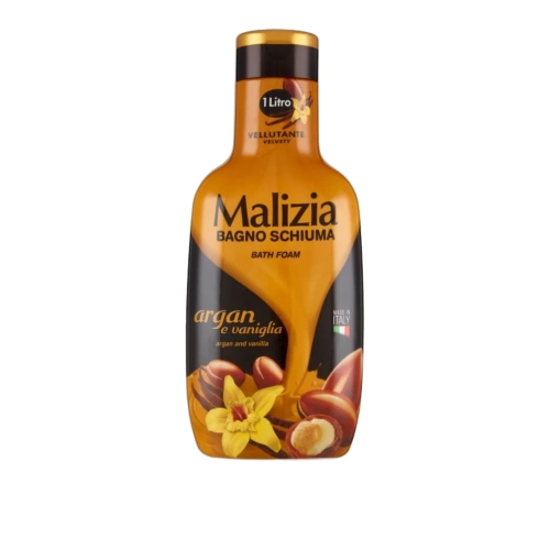 Płyn do kąpieli Argan i Wanilia MALIZIA 1L - widok szczegółowy 2