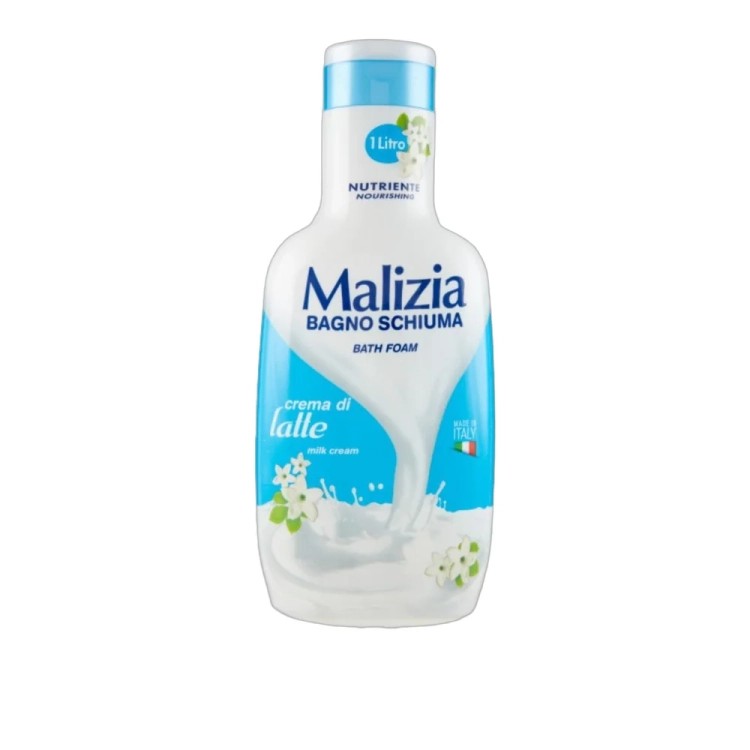 Płyn do kąpieli Mleczny krem Crema di Latte MALIZIA 1L - widok szczegółowy 2