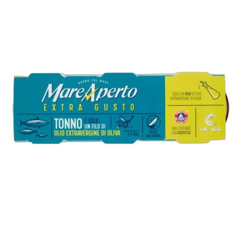 Tuńczyk w puszce Mareaperto 3x60g - widok szczegółowy 2
