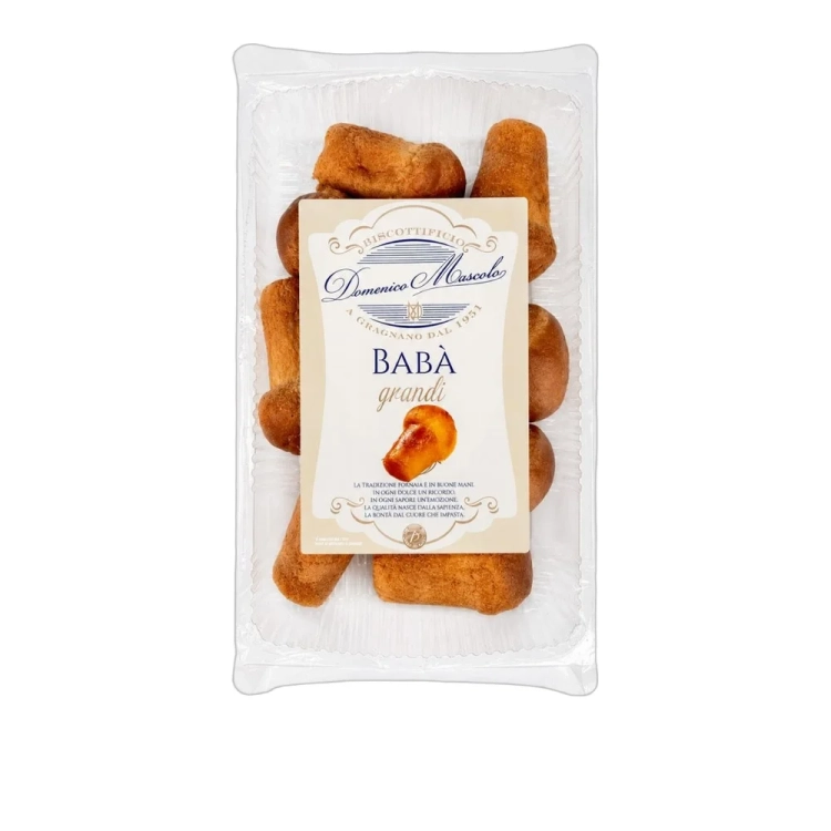 Deser Babeczki Neapolitańskie duże Baba Napoletana Grande Mascolo 180g - widok szczegółowy 2