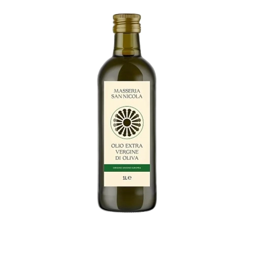 Oliwa z oliwek Extra Vergine Masseria San Nicola 1L - widok szczegółowy 2