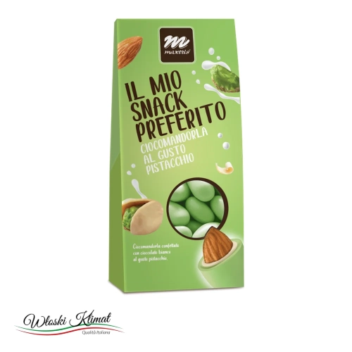 Konfetti Maxtris Pistacjowe 150 g - widok z przodu / opakowanie