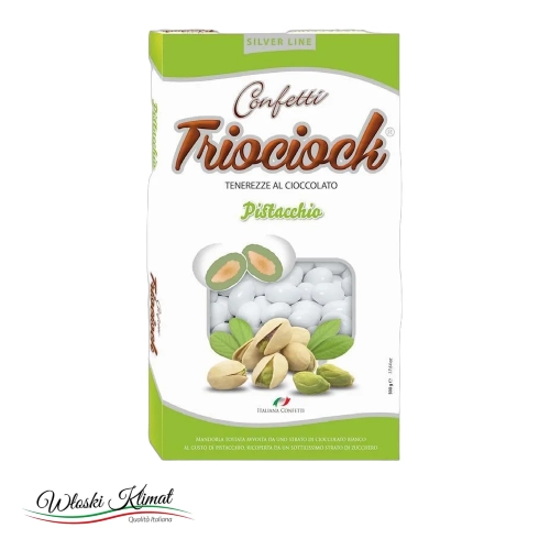 Konfetti Maxitris Pistacchio Pistacja 500 g - widok z przodu / opakowanie