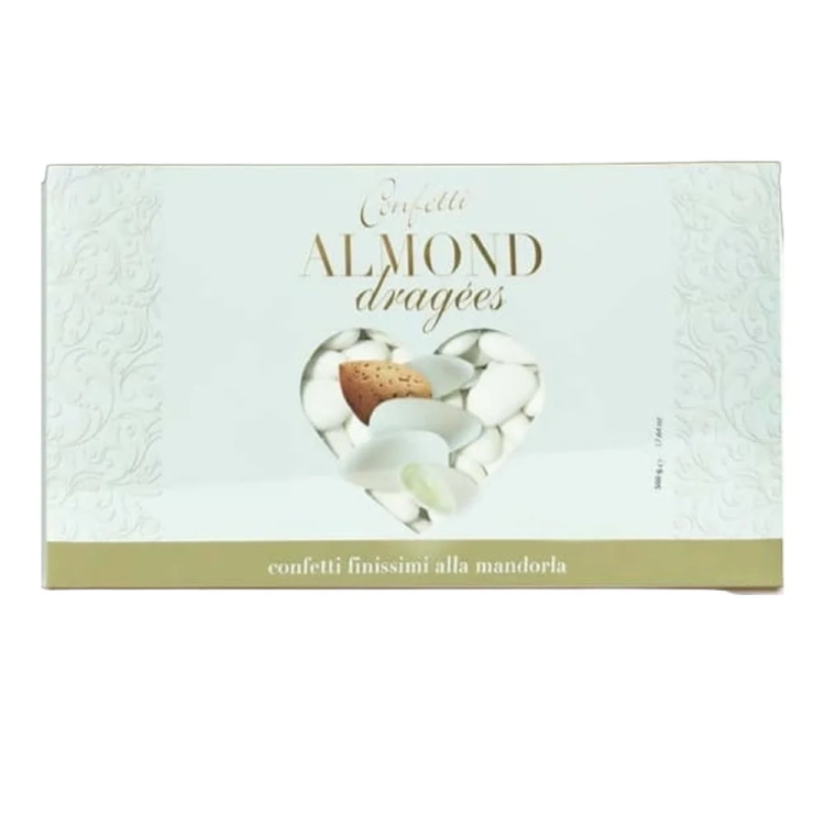 Konfetti Maxtris Almond Bianchi Migdał 500 g - widok szczegółowy 2