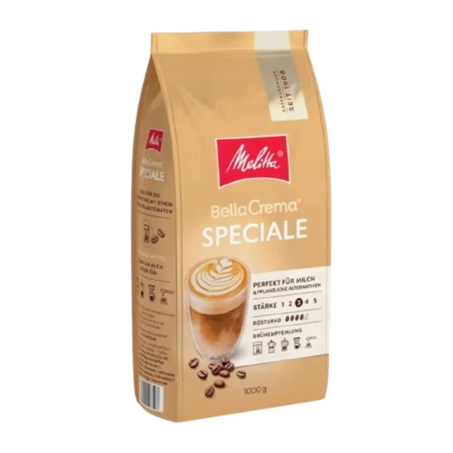 Kawa ziarnista BellaCrema Speciale MELITTA 1kg - widok szczegółowy 2