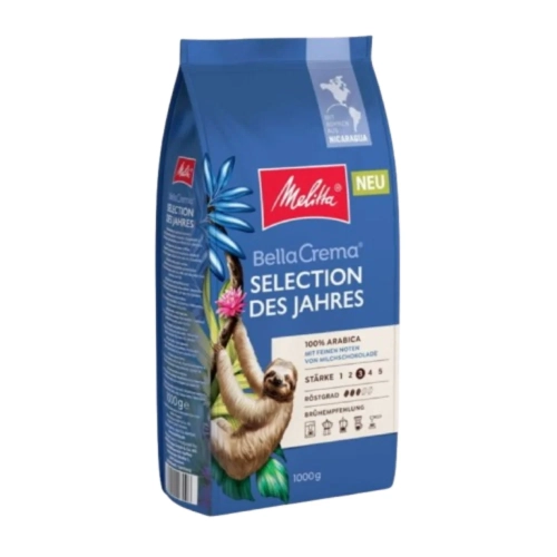 Kawa ziarnista BellaCrema Selection MELITTA 1kg - widok szczegółowy 2