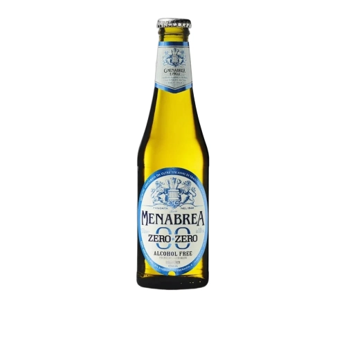 Piwo bezalkoholowe jasne Zero MENABREA 330ml - widok szczegółowy 2