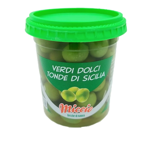Oliwki zielone Sycylijskie Miccio 200 g - widok szczegółowy 2