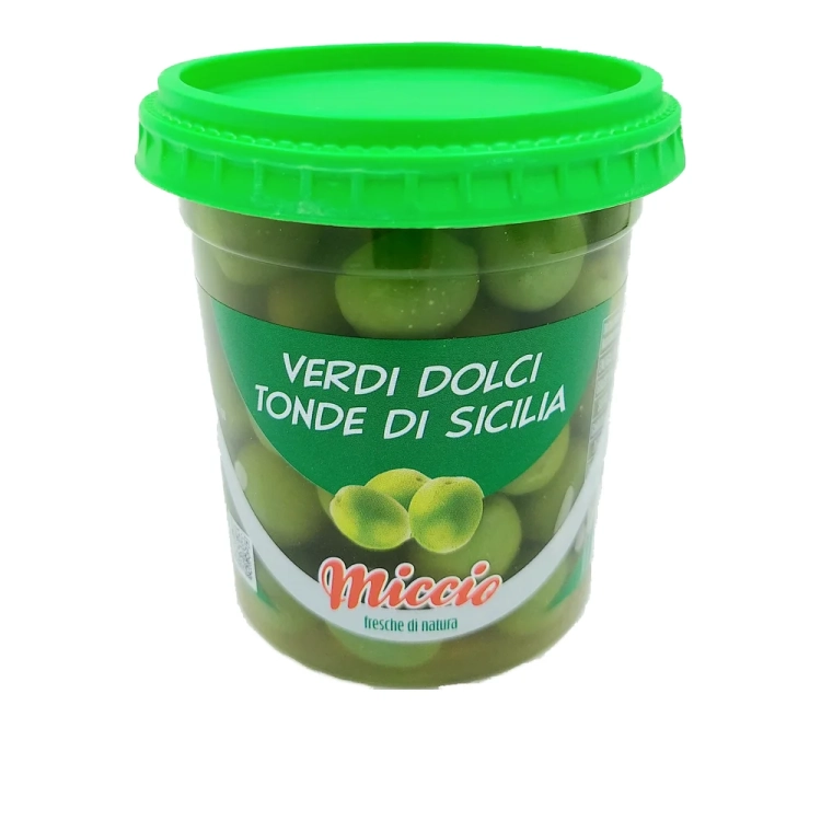 Oliwki zielone Sycylijskie Miccio 200 g - widok szczegółowy 2