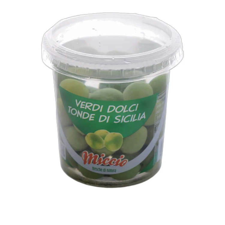 Oliwki zielone  z pestką MAXI 00 Sycylijskie Miccio 200g - widok szczegółowy 2