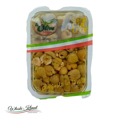 Oliwki mix Paesanella po wiejsku Miccio 250 g - widok z przodu / opakowanie
