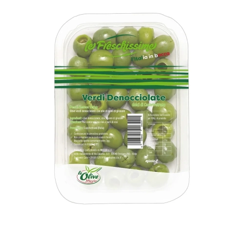 Zielone oliwki bez pestek duże CASTELVETRANO 120g - widok szczegółowy 2