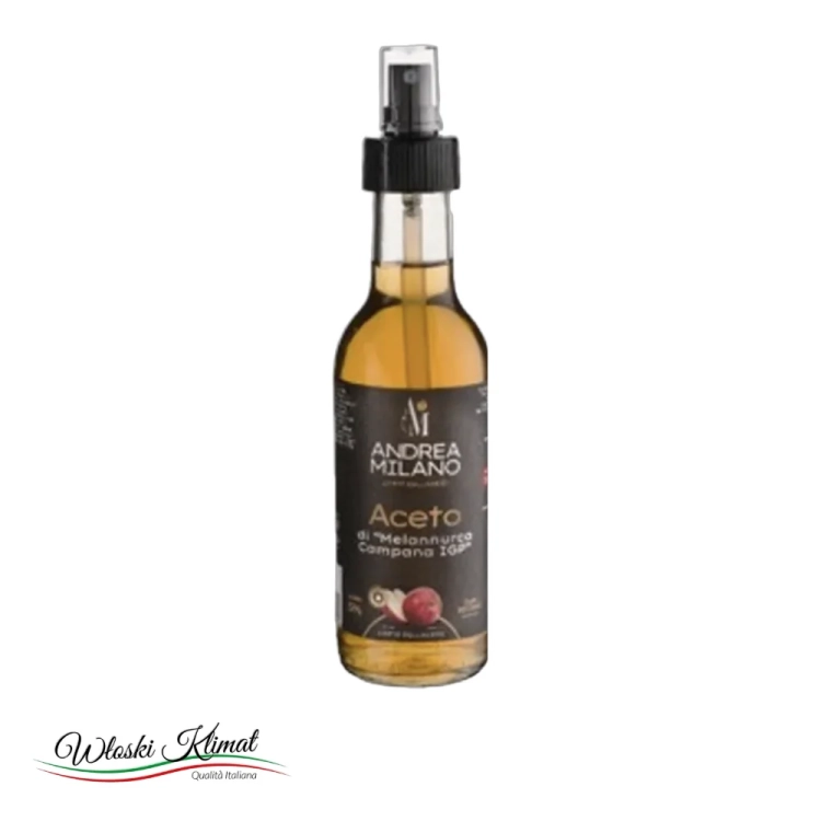 Ocet jabłkowy Aceto di "Melannurca" Campana IGP ANDREA MILANO 250ml - widok z przodu / opakowanie