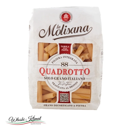 Makaron 88 Quadrotto Molisana 500 g - widok z przodu / opakowanie