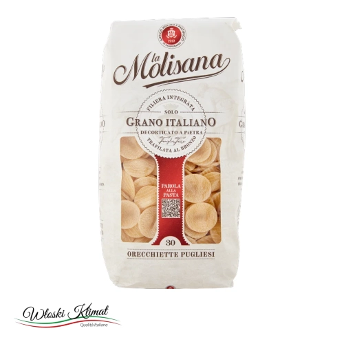 Makaron 30 Orecchiette Molisana 500 g - widok z przodu / opakowanie