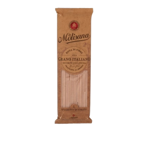 Makaron pełnoziarnisty Spaghetto Quadrato  Molisana 500 g - widok szczegółowy 2