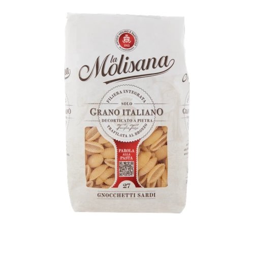 Makaron muszelki La Molisana n° 27 GNOCCHIETTI SARDI 500g - widok szczegółowy 2