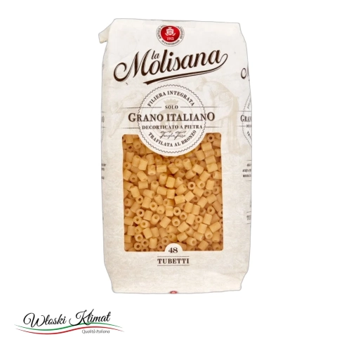 Makaron Tubetti n° 48 Molisana 500g - widok z przodu / opakowanie
