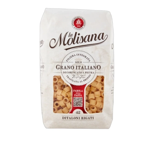 Makaron Ditaloni Rigati n° 42 LA MOLISANA 500g - widok szczegółowy 2