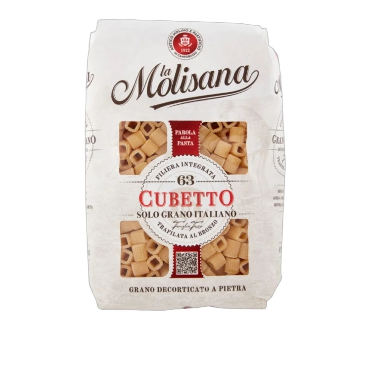 Makaron rurki krótkie Cubetto n°63 Molisana 500g - widok szczegółowy 2