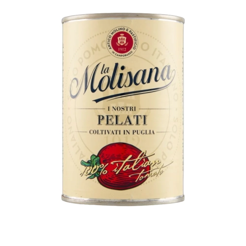Pomidory bez skórki pelati w puszce Puglia Molisana 400g - widok szczegółowy 2