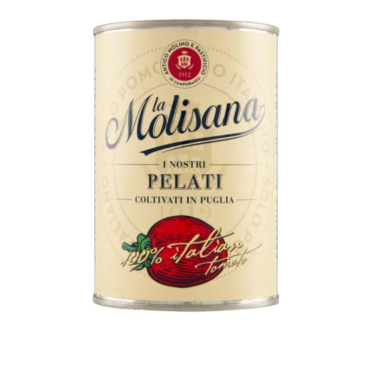 Pomidory bez skórki pelati w puszce Puglia Molisana 400g - widok szczegółowy 2