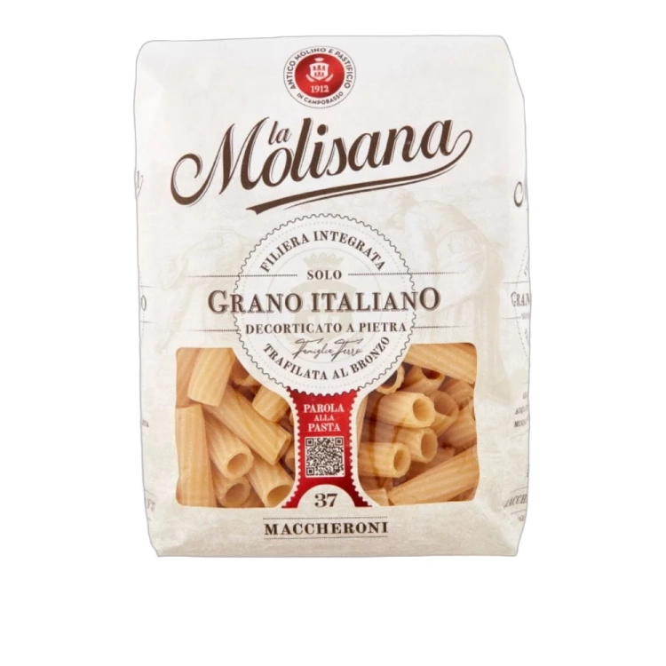 Makaron Rurki n° 37 MACCHERONI Molisana 500g - widok szczegółowy 2