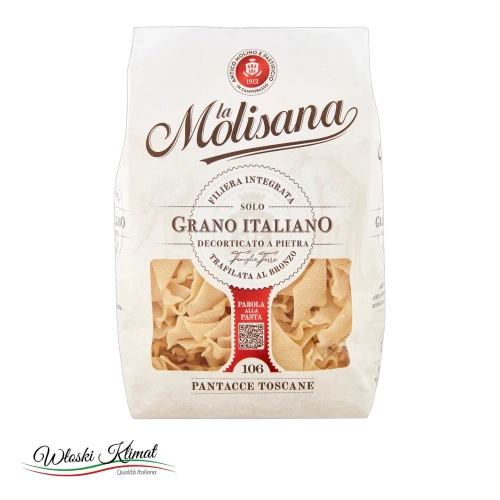 Makaron łazanki La Molisana PANTACCE TOSCANE 500g - widok z przodu / opakowanie