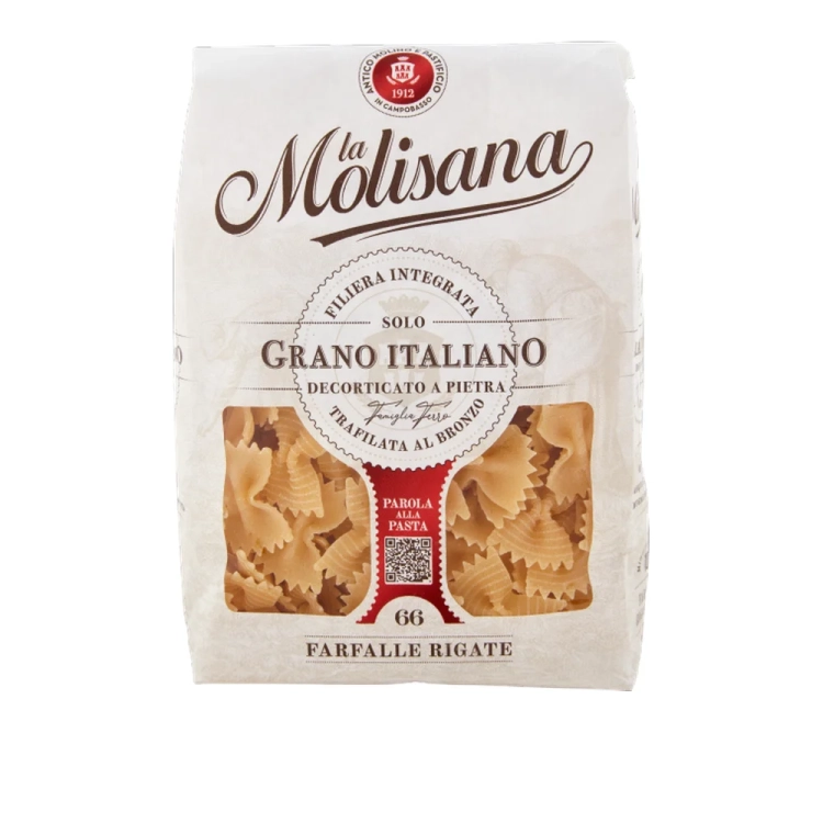 Makaron kokardki La Molisana FARFALLE RIGATE 500g - widok szczegółowy 2