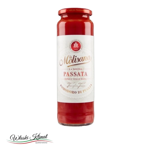 Przecier pomidorowy Passata di Puglia LA MOLISANA 690g - widok z przodu / opakowanie