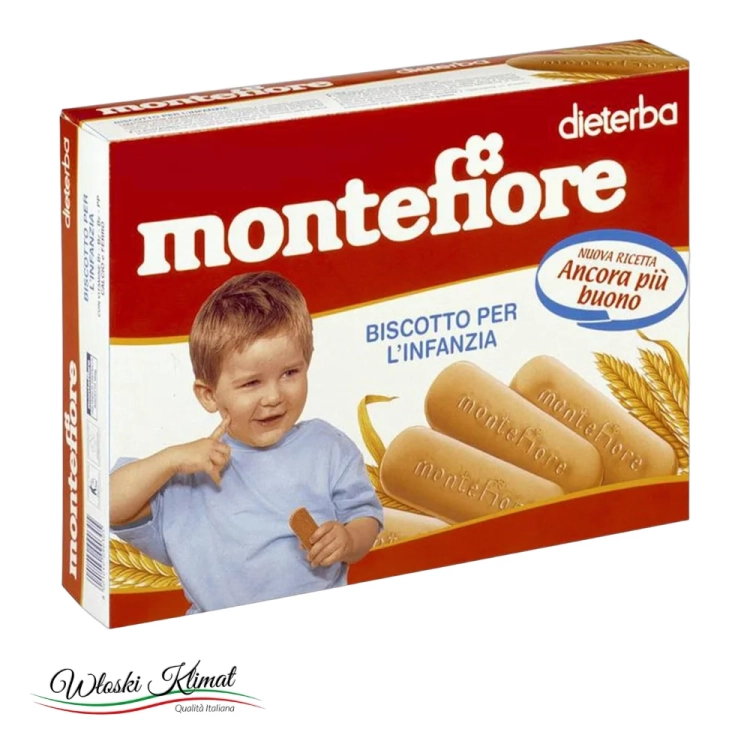 Biszkopty dla dzieci MONTEFIORE 360 g - widok z przodu / opakowanie