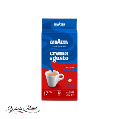 Kawa mielona LAVAZZA Crema e Gusto Classico 250g widok 1
