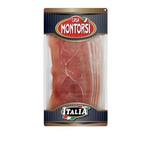 Szynka Parmeńska w plastrach Prosciutto Crudo Montorsi 50g - widok szczegółowy 2