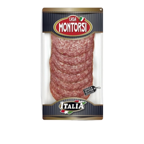 Salami Milanese w plastrach Montorsi 60g - widok szczegółowy 2