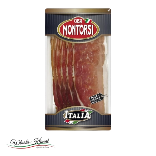 Speck w plastrach Montorsi 50g - widok z przodu / opakowanie