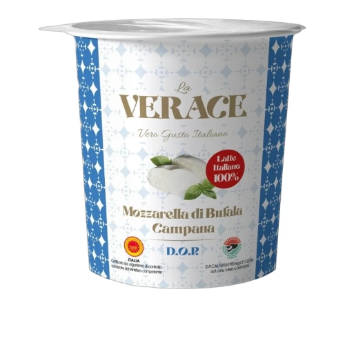 Mozzarella z mleka bawolego Di Bufala Campana D.O.P VERACE 125g - widok szczegółowy 2
