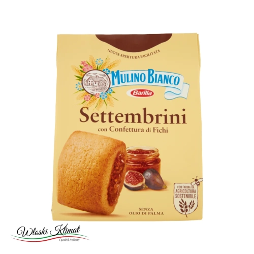 Ciastka kruche Mulino Bianco Settembrini FIGA 300g - widok z przodu / opakowanie