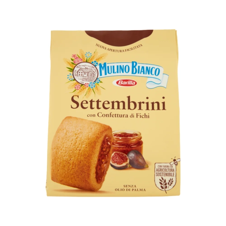 Ciastka kruche Mulino Bianco Settembrini FIGA 300g - widok szczegółowy 2