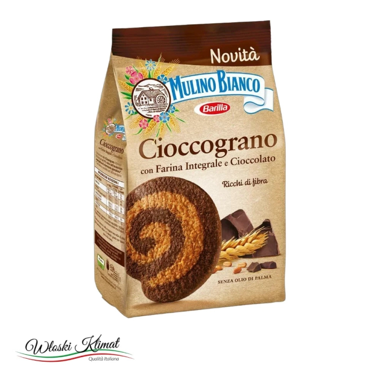 Ciastka kruche Mulino Bianco CIOCCOGRANO 330 g - widok z przodu / opakowanie