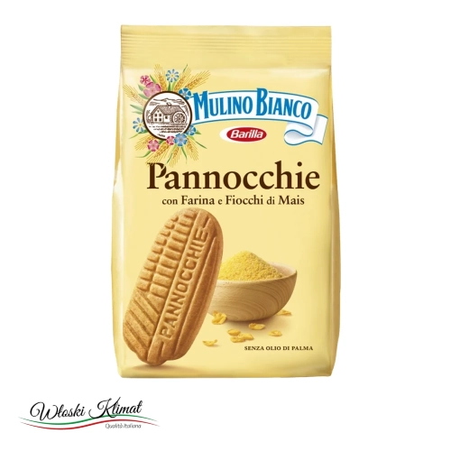 Ciastka Pannocchie kukurydziane Mulino Bianco 350 g - widok z przodu / opakowanie
